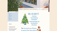 Desktop Screenshot of amorbachschule.de