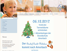 Tablet Screenshot of amorbachschule.de